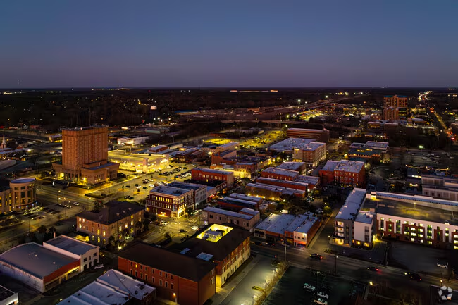 Downtown Florence at dusk